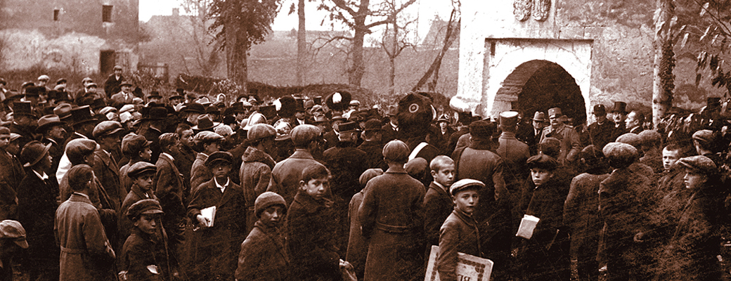 Fotografija s otvorenja Gradskog muzeja Varaždin 16.11.1925.